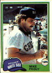 1981 Topps Baseball Cards      083      Mike Proly